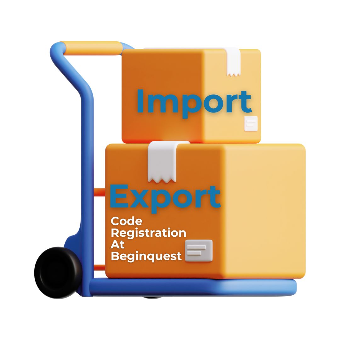 Import Export Code Registration