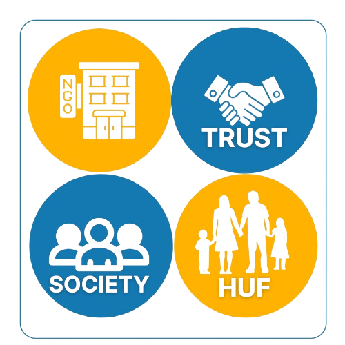 NGO, Society, Trust, and HUF registrations