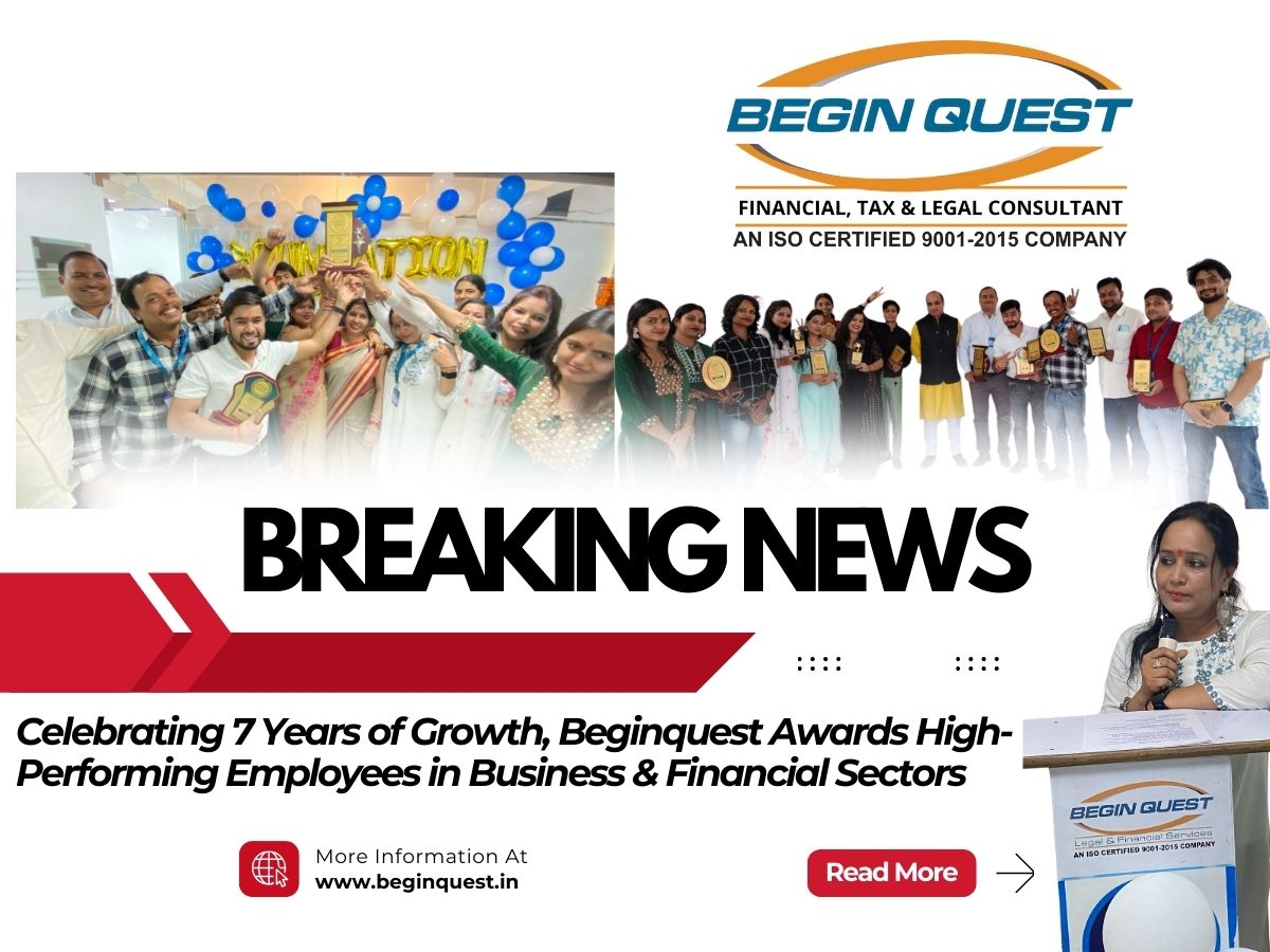 Beginquest Services Celebrates 7 Years of Trusted Business Consulting and Financial Excellence in Lucknow