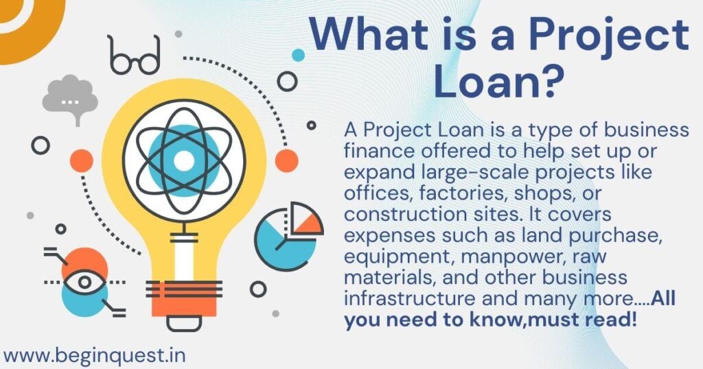 Business Consultant in Lucknow explaining Project Loan process