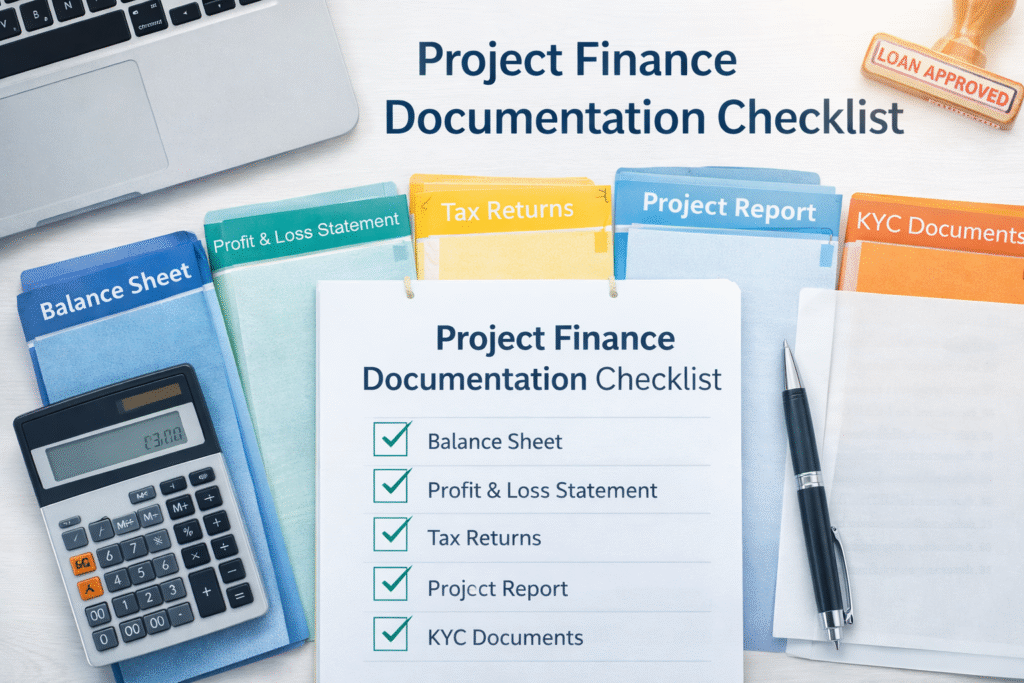 project finance documentation checklist India