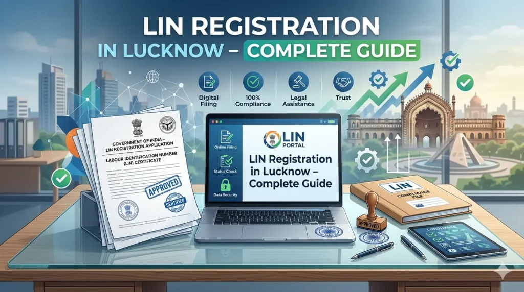 LIN Registration in Lucknow business compliance document approval concept