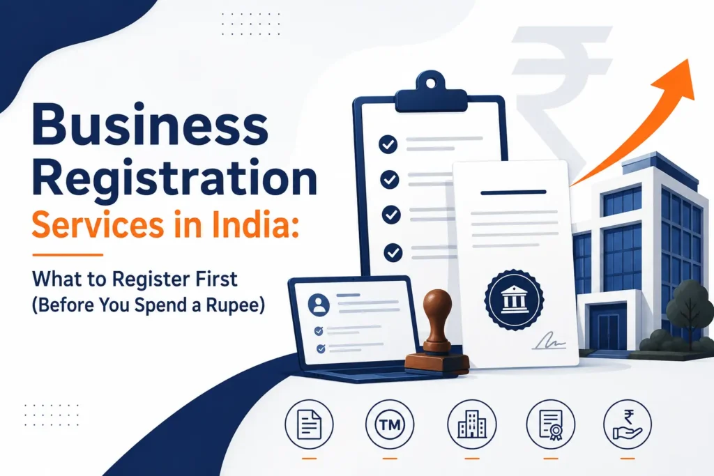 Business registration services in India – what to register first before starting a business